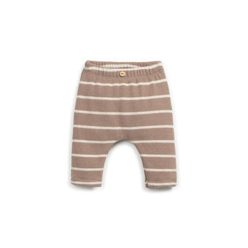 Gestreepte jersey legging - Pencil